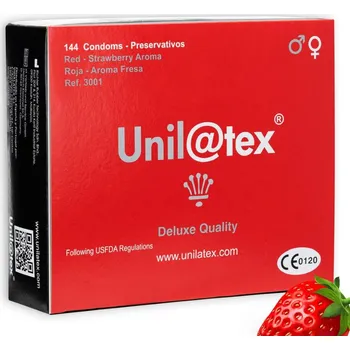 Kondom Kondomy Unilatex Red Strawberry 144 ks