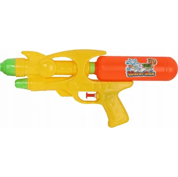 Dětská zbraň VODNÍ PISTOLE 30 cm barevná s nádržkou na vodu na Velikonoční pondělí