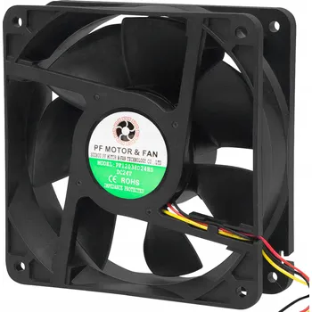 PC ventilátor Diagonální ventilátor Blow WENTYLATOR KULKOWY CHŁODZENIE 120x38mm 3PIN 24 V
