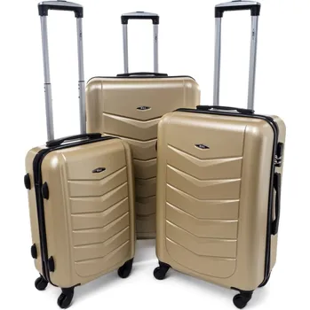 Sada 3 kufrů KEMER RGL 520 Šampaňská