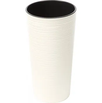 Lamela LAMELA, květináč LILIA DLUTO-vroubek 190 mm, krémový