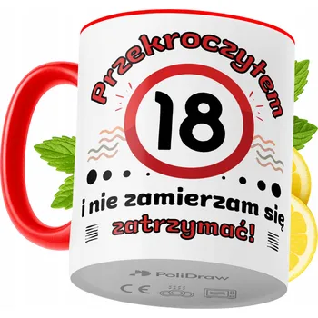 Hrnek Polidraw Hrnek Polidraw Narozeniny18 keramika 330 ml