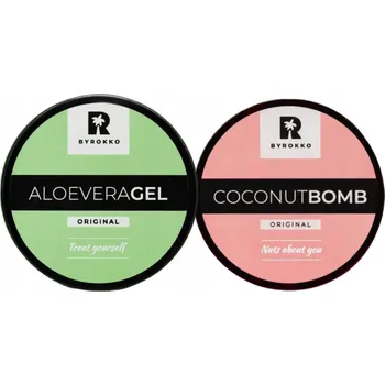 Kosmetická sada Sada pro vlasy a pokožku po opalování Byrokko Coconut Bomb + Aloe Vera
