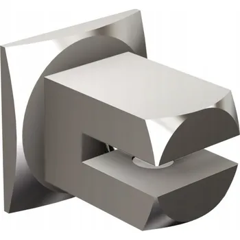 Věšák Háček na hmoždinky Andex stříbrný