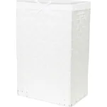 Koš na prádlo s víkem Compactor Stan, 55 L, 25 x 38 x 60 cm, bílý
