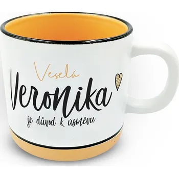 Nekupto Hrnek s potiskem 400 ml pastel - Veronika