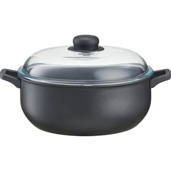 Hrnec VILLA ITALIA Nízký Hrnec s poklicí 26 cm NATURA