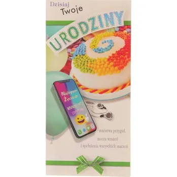 Obraz Přání DL De Lux. Zlaté Narozeniny MIX 10 Ks.