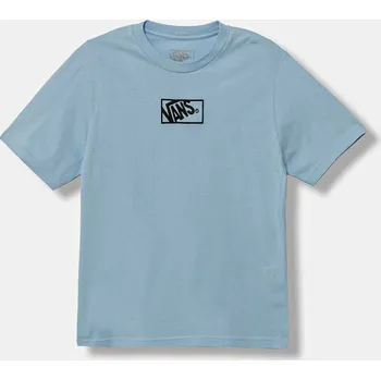 Chlapecké tričko Dětské bavlněné tričko Vans BY BLOCKED BOX SS TEE VN000RBCEML1 modrá 50X, vel. 165-173