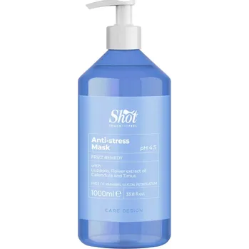 Vlasová regenerace Shot AntiStress Mask - maska ​​proti krepatění a pro namáhané vlasy AntiStress - maska, 1000 ml