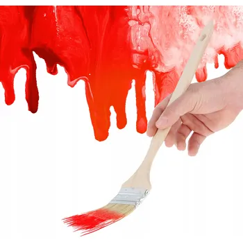 Plochý štětec zahnutý Painto 6,3 cm, RADIÁTOROVÝ