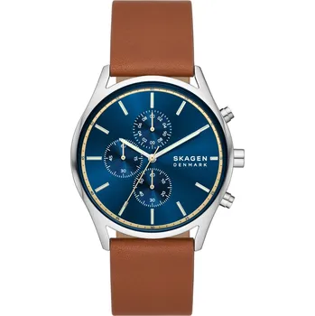 Hodinky Skagen Holst Chronograph pánské hodinky kulaté SKW6916