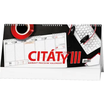 Kalendář Kalendář stolní, Citáty III., daňový, Baloušek