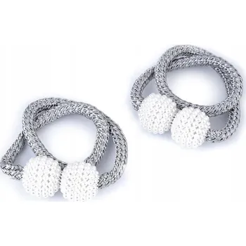 Příslušenství pro záclonu a závěs Magnetické úchyty na závěsy / záclony, 2 ks