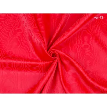 HEDVA ČESKÝ BROKÁT Luxusní brokát 160 51338 MOIRE červená | 43