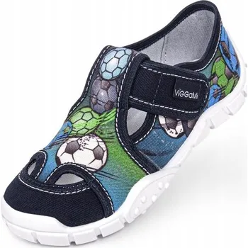 Dívčí obuv Viggami dětské papuče na suchý zip, vícebarevné, velikost 29