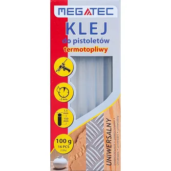 Příslušenství k lepící pistoli Univerzální tavné lepidlo do tavné pistole 100g 7mm