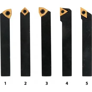 Soustruh BOW Sada soustružnických nožů HM 10 mm - 5 ks, 3441664