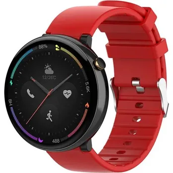 Příslušenství k chytrým hodinkám eses Silikonový řemínek pro Amazfit Nexo - Červený