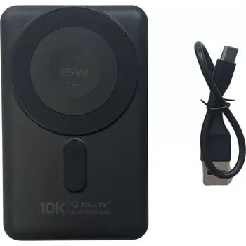 Powerbanka TD-LTE TD-PB64 2v1 10 000 mAh - černá