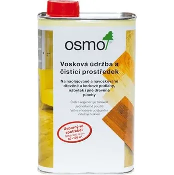 Olej na dřevo Osmo 3087 Vosková údržba na bílý základ 1 l