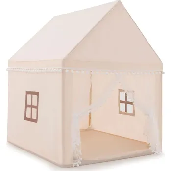 Hra na zahradu Costway Hrací domeček Brown