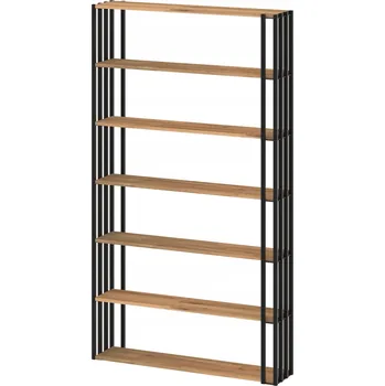 Knihovna Regál S&W Design 104 cm x 182 cm x 26 cm černý