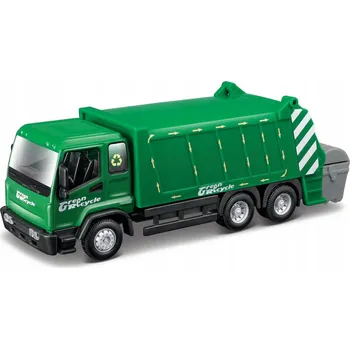 autíčko ZELENÝ POPELÁŘSKÝ VŮZ MODEL BBURAGO 18-32270