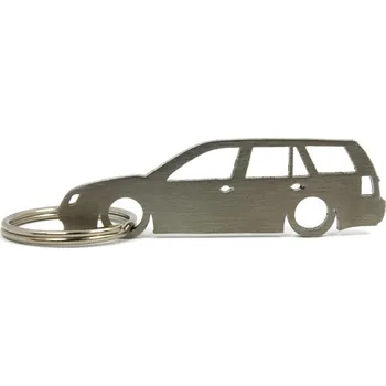 VW Volkswagen Bora MK1 wagon klíčenka z nerezové oceli