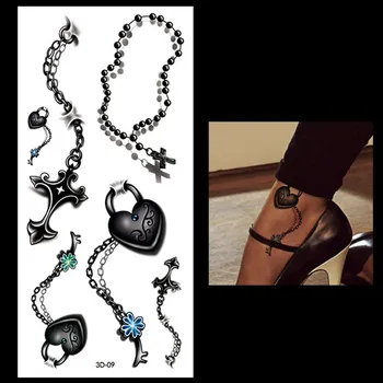 Odstranitelné tetování B-TOP Voděodolné dočasné tetování 3D 09