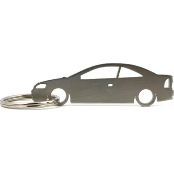Opel Astra G coupe klíčenka z nerezové oceli