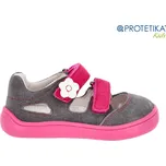 Protetika - barefoot polootevřené boty TERY fuchsiová TOP AKCE! Veľkosť: 24