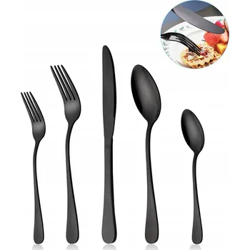 Příbor SADA PŘÍBORŮ 30 ks pro 6 osob, kompletní sada příborů krabička