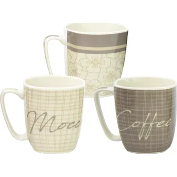 Hrnek porcelán 390ml GENTLE, mix dekorů