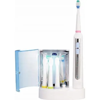 Elektrický zubní kartáček SONICKÝ KARTÁČEK SG-908 AKUMULÁTOROVÝ + 4 HLAVICE + 3 REŽIMY