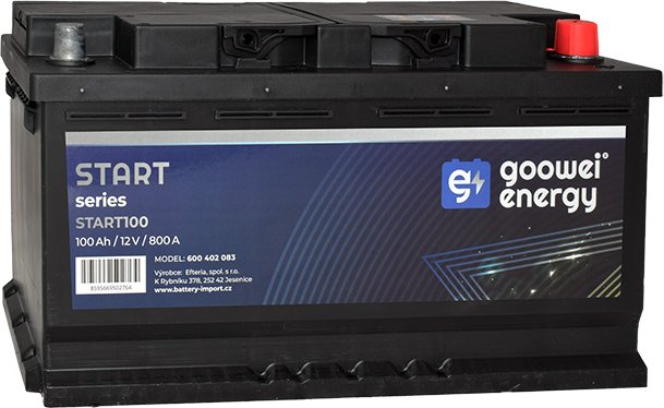 GOOWEI ENERGY 12V 100Ah 800A GE100