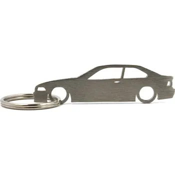 BMW 3 series E36 coupe klíčenka z nerezové oceli