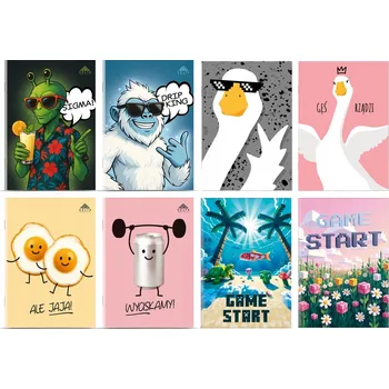 Sešit Sešit A5 s mřížkou DeltaGraphix, 60 listů