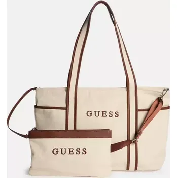 GUESS dámská velká kabelka Canvas Logo