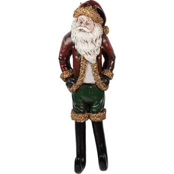Vánoce Vánoční dekorace figurka Santa Claus - 13*7*39 cm