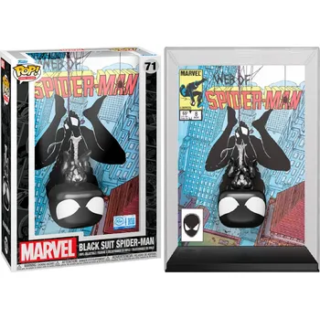 Hračka Funko POP! 71 Comic Covers: Marvel - Black Suit Spider-man Special Edition