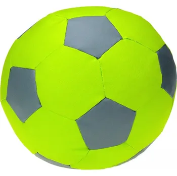 Taburet Sedací vak - míč 80 cm - zelená + šedá