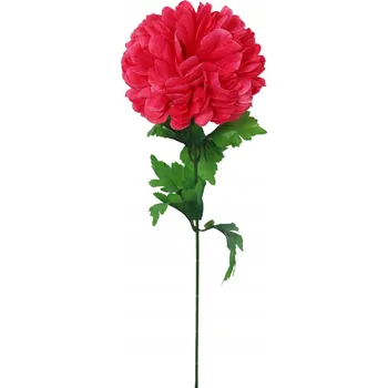 umělá květina Chryzantéma jednotlivý květ fialový KVĚTINY