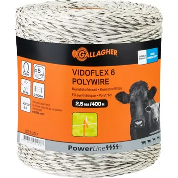 Ohradník Lanko pro elektrický ohradník Gallagher Vidoflex6, 400m