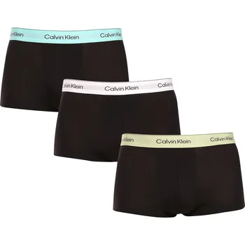 Pánské spodní prádlo 3PACK pánské boxerky Calvin Klein černé (NB4389-VRB) M NB4389-VRB Možnost vrácení zboží ZDARMA do 120 dnů!