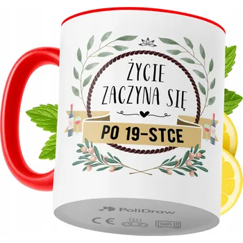 Hrnek Polidraw Hrnek Polidraw Narozeniny17 keramika 330 ml