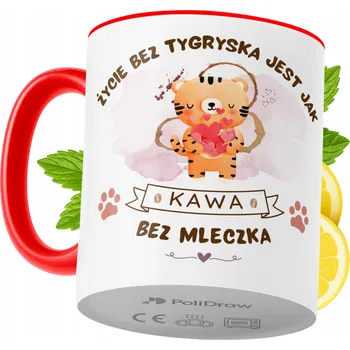 Hrnek Polidraw Hrnek Polidraw Tygří keramika 330 ml