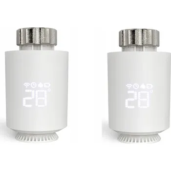 2x ZIGBEE TUYA TERMOSTATICKÁ SADA HLAVICE + VENTILY