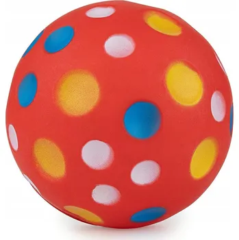 Hračka pro psa Míček pro psy Happet Míček na pamlsky Happet s puntíky 11,5 cm