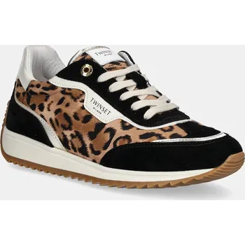 Dámské tenisky Tenisky Twinset dámské, hnědá barva, 252TCP028 252TCP028.12624 82X, EUR 37